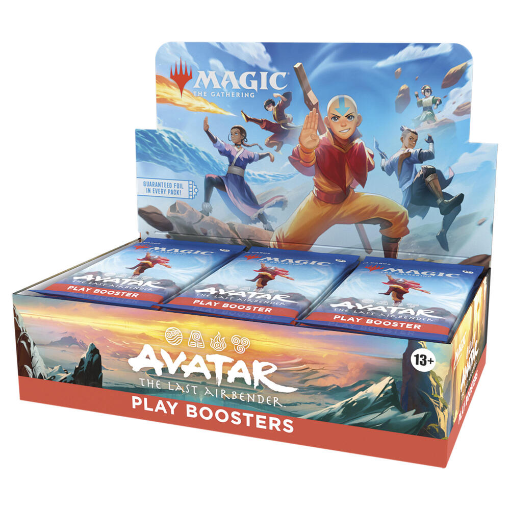 Avatar the Last Airbender Booster Display