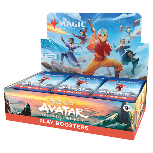 Avatar the Last Airbender Booster Display